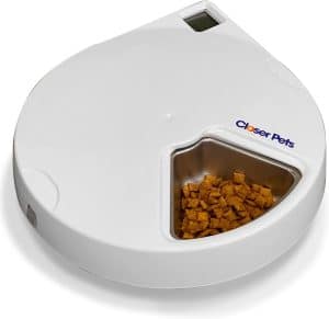 Cat Mate C500, distributeur de nourriture humide 5 repas en inox