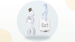 Pompe de rechange 5 V pour fontaine à eau pour chat, avec son câble USB